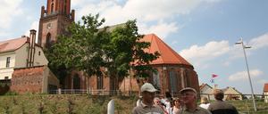 Die St. Marien-Andreas-Kirche in Rathenow.