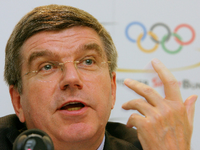 Kein Land in Sicht, IOC-Präsident Thomas Bach.