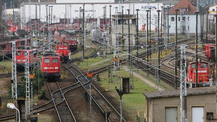 Bahn Güter Streiks