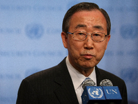 UN-Generalsekretär Ban Ki-moon.