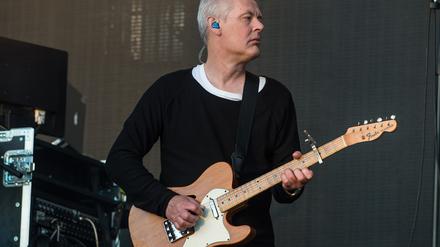 Angelo Bruschini bei einem Auftritt mit Massive Attack im Sommer 2016 im Londoner Hyde Park. 