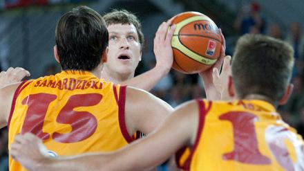 Basketball-EM - Mazedonien - Deutschland