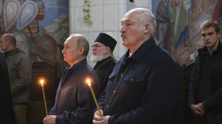 Alexander Lukaschenko gilt als engster Verbündeter des russischen Präsidenten Wladimir Putin.