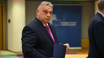 Ungarns Premier Viktor Orban.  