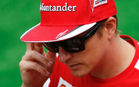 Eckig, kantig, finnisch: Kimi Räikkönen ist der Liebling der Fans.
