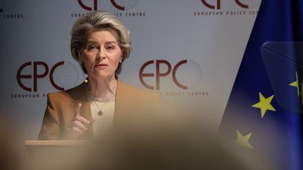 Die Beziehungen zu China sind kompliziert: Am Mittwoch hielt EU-Kommissionspräsidentin Ursula von der Leyen eine Grundsatzrede.