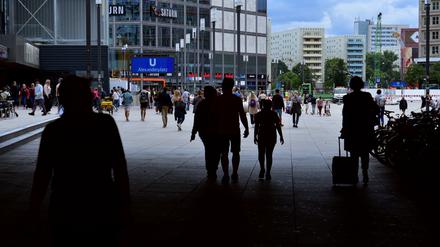 Der Berliner Alexanderplatz. (Archivbild)