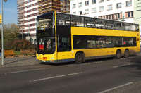 Die BVG-Bus Linie M29.