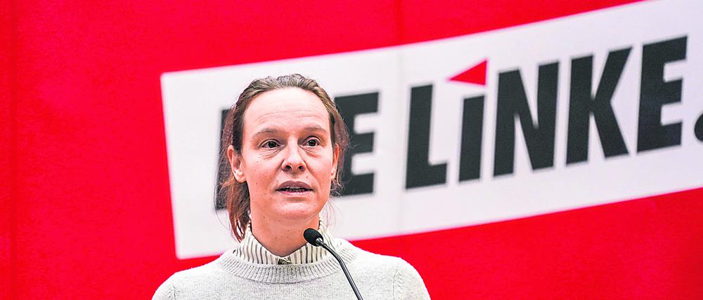 Berlins Justizsenatorin Lena Kreck (Linke)