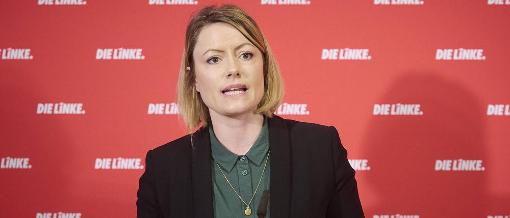 Clara Bünger, Bundestagsabgeordnete für die Linkspartei, ist im Rennen um die beiden Posten in der Gruppenführung gescheitert.