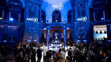 ARD Blue Hour Party im Museum für Kommunikation.