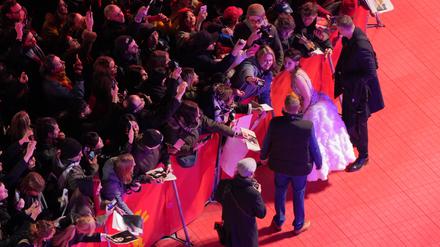 Jurypräsidentin und Schauspielerin Kristen Stewart kommt zur Eröffnung der 73. Internationalen Filmfestspiele Berlinale.