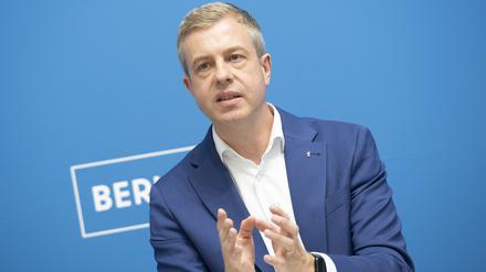 Finanzsenator Stefan Evers (CDU).