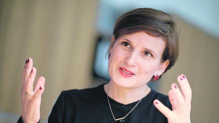 Berlins Senatorin für Integration, Arbeit und Soziales: Katja Kipping (Linke).