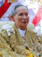 Thailands König Bhumibol Adulyadej.