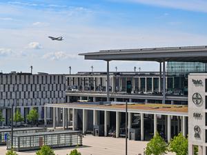 Der Willy-Brandt-Flughafen in Schönefeld 