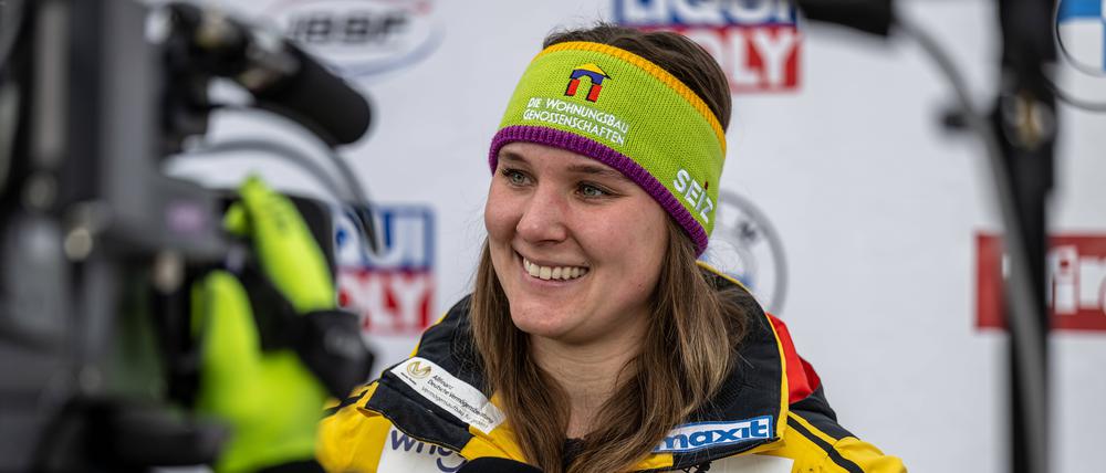 Mit Bahnrekord zum Triumph Erster Weltcupsieg für Lisa Buckwitz im Monobob