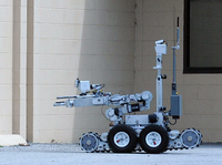 Mit einem ähnlichen Roboter schaltete die Polizei in Dallas einen Verdächtigen aus.