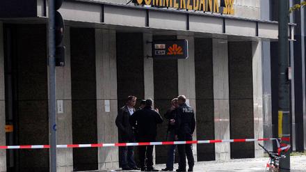 Bombenalarm in Commerzbank