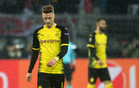 Europa League: Marco Reus von Borussia Dortmund - Schwache Dortmunder vor dem Aus, Leipzig kann weiterkommen