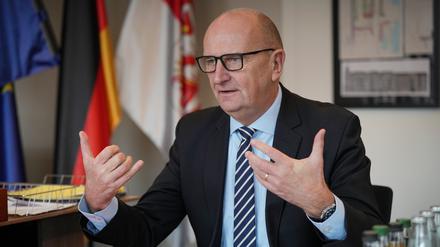 Dietmar Woidke (SPD), Ministerpräsident von Brandenburg, lehnt eine Erhöhung des Rundfunkbeitrags ab.