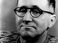 Der Dramatiker und Lyriker Bertolt Brecht im Oktober 1970.