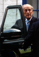 Prince Philip beim Verlassen des Krankenhauses in London