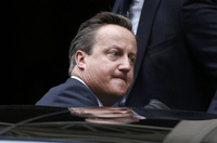 Großbritanniens Premierminister David Cameron gab am Montag einen Militärschlag gegen den IS bekannt.