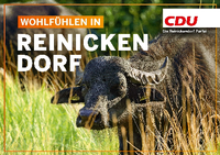 In Reinickendorf kann man sich wohlfühlen - selbst wenn man kein Büffel (und nicht für die CDU) ist.