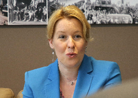 Bundesfamilienministerin Franziska Giffey (SPD).