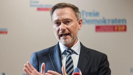 Christian Lindner (FDP), Bundesminister der Finanzen, stellt den Kohleausstieg 2030 infrage. (Archivfoto)