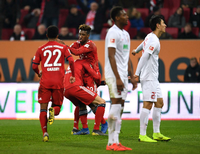 Kingsley Coman erzielte die ersten beiden Münchner Treffer selbst, das 3:2 durch David Alaba bereitete er vor.
