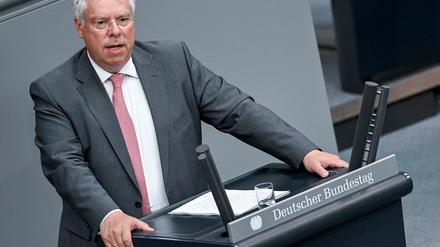 Jürgen Hardt (CDU) gilt als versierter Außenpolitiker. Hier spricht er in der Debatte zum Bundeswehreinsatz in Mali.