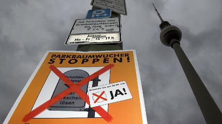 Bürgerentscheid zu Parkgebühren in Berlin-Mitte