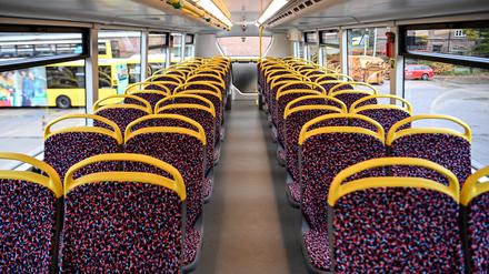 Neuer BVG-Bus des Typs „Enviro500“. 