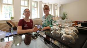 Karin Ebel und Heila Gärtner (v.l.) haben das ehemalige Café Kieselstein übernommen. Jetzt heißt es Café Ceci.
