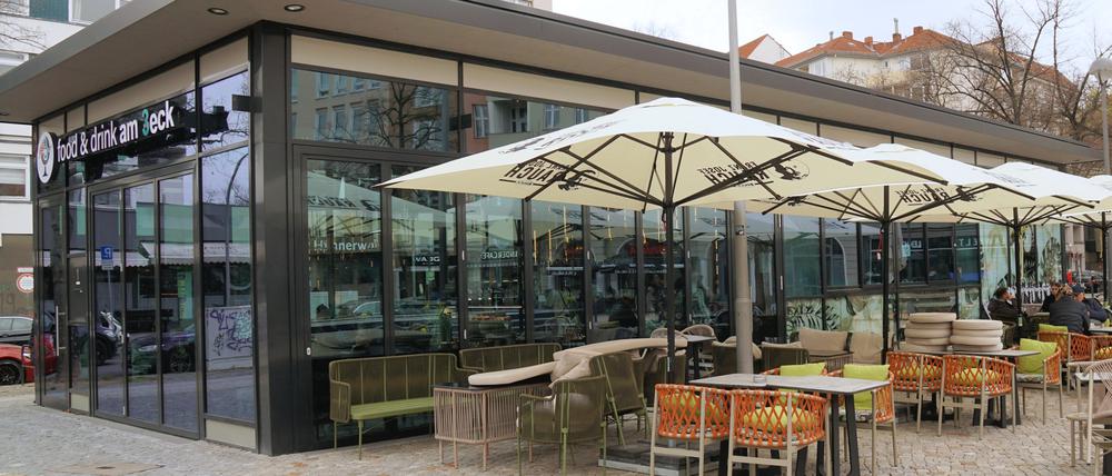 Neues Café am Lehniner Platz in Berlin-Charlottenburg.