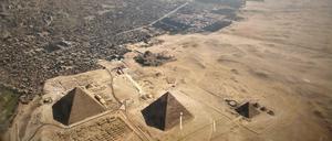 Ein beliebtes Reiseziel: Die Pyramiden von Gizeh in Ägypten.