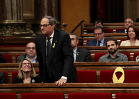 Der Neue. Quim Torra sieht sich nur als Statt- und Platzhalter für Carles Puigdemont.