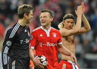 Caption-Korrektur: FC Bayern Muenchen - Manchester United