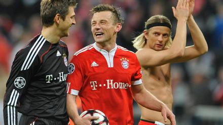 Caption-Korrektur: FC Bayern Muenchen - Manchester United