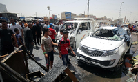Bei dem Autobomben-Anschlad in Sadr City in der irakischen Hauptstadt Bagdad sind 64 Menschen gestorben.