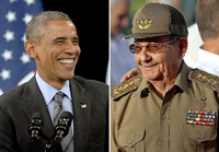 Barack Obama und Raúl Castro: Schütteln sie beim Gipfel in Pánama die Hand?