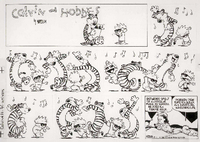 Calvin Und Hobbes Entdecken Auf Den Tiger Gekommen Comics Kultur esspiegel