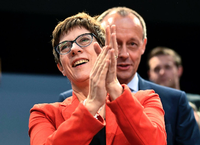 Das Duell geht weiter. CDU-Chefin Annegret Kramp-Karrenbauer und Friedrich Merz.