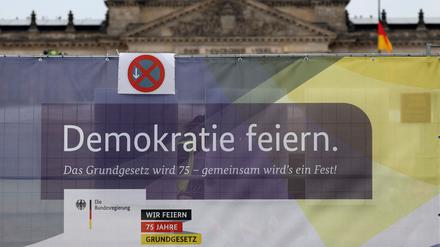 Zum 75. Jahrestag des Grundgesetzes findet am Donnerstag in Berlin ein Staatsakt statt. 