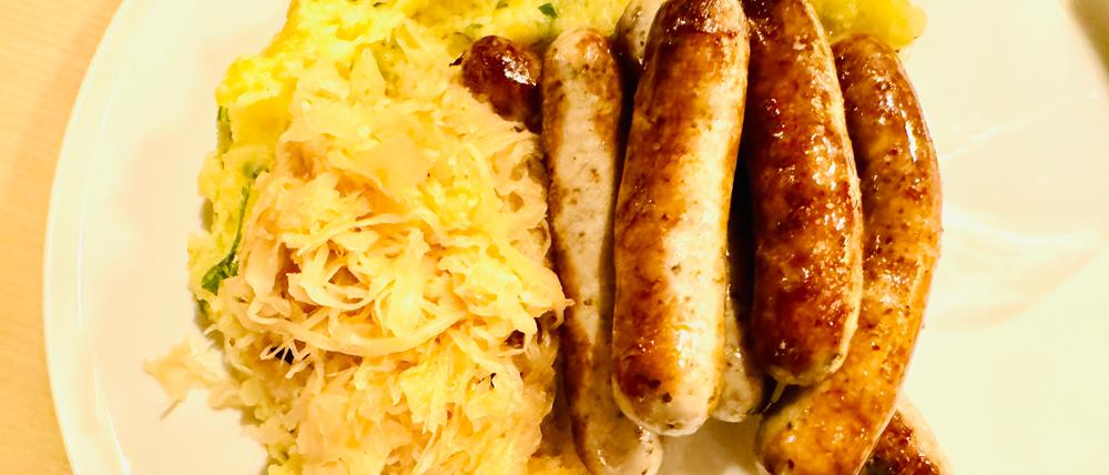 Wurstarier wissen: Nürnberger und Sauerkraut schmecken eigentlich immer.