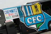 Klare Botschaft des Chemnitzer FC.