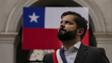 Chiles Präsident Gabriel Boric ist ein Jahr im Amt.