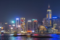 Die Skyline von Hong Kong: Rund 60 Prozent der Direktinvestitionen nach China laufen über die Sonderverwaltungszone.